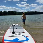 Gawra Nad Jeziorem - Całoroczne Nad Jeziorem Z Balią, Jacuzzi I Sauną, Kaszuby Apartament