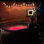 Gawra Nad Jeziorem - Caloroczne Nad Jeziorem Z Balia, Jacuzzi I Sauna, Kaszuby 公寓 Sobącz