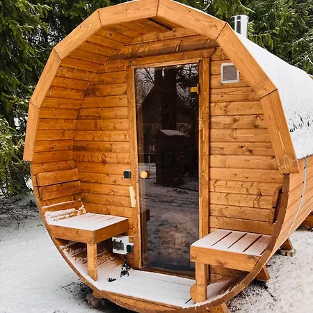 Gawra Nad Jeziorem - Caloroczne Nad Jeziorem Z Balia, Jacuzzi I Sauna, Kaszuby Apartment *