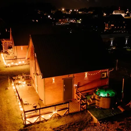 Gawra Nad Jeziorem - Caloroczne Nad Jeziorem Z Balia, Jacuzzi I Sauna, Kaszuby Lägenhet Sobącz