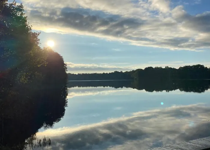 Gawra Nad Jeziorem - Caloroczne Nad Jeziorem Z Balia, Jacuzzi I Sauna, Kaszuby *