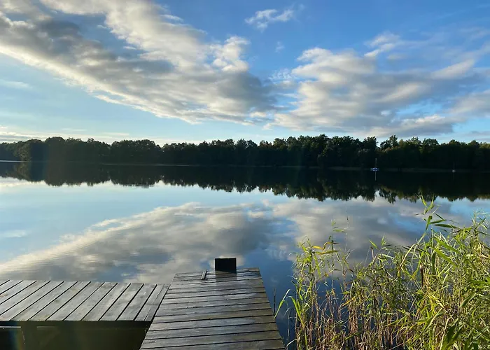 Gawra Nad Jeziorem - Caloroczne Nad Jeziorem Z Balia, Jacuzzi I Sauna, Kaszuby Διαμέρισμα