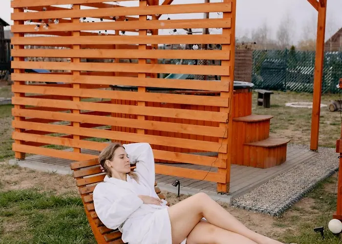 Διαμέρισμα Gawra Nad Jeziorem - Caloroczne Nad Jeziorem Z Balia, Jacuzzi I Sauna, Kaszuby *