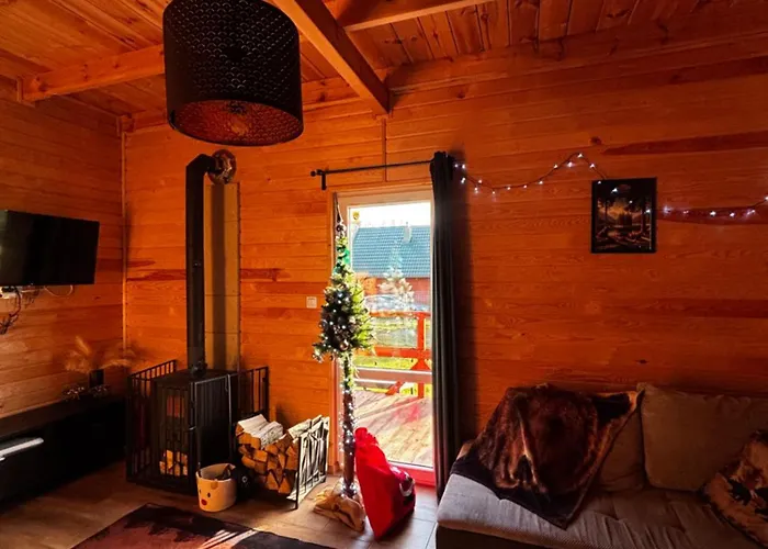 Διαμέρισμα Gawra Nad Jeziorem - Caloroczne Nad Jeziorem Z Balia, Jacuzzi I Sauna, Kaszuby Sobącz